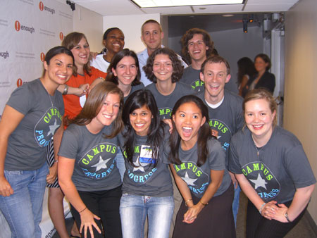 Enough's Interns Summer 2008