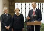 Obama delivers remarks at Buchenwald Obama delivers remarks at Buchenwald