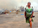 Congo woman with child