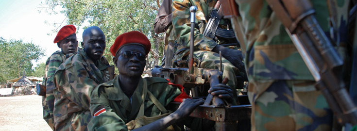 SPLA Soldiers and Military Police