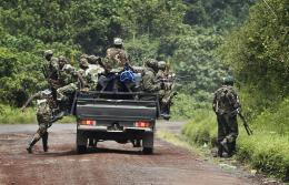 M23 rebel soldiers in Congo