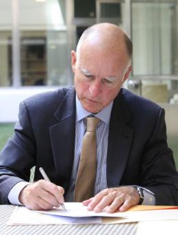 CA Gov Jerry Brown - AP