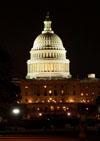 Capitol at night