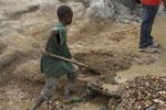 Child mining gold - S.Lezhnev