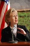 Secretary Clinton in Nairobi - courtesy State Dept