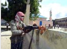 Anti-government fighter in Mogadishu - AP