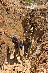 Tantalum Miners in DRC Tantalum Miners in DRC