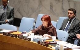 Permanent Representative of Argentina to the UN chairs Sudans UNSC meeting