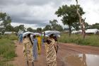 Refugees in South Sudan.