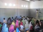 Rehabilitated classroom at Darsalam A school in eastern Chad.