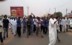 Sudanese protesters in Khartoum in June.