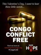 #CongoPeace Three Little Words . . . Congo Conflict Free
