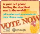 Vote now for the Conflict Minerals You Tube Contest